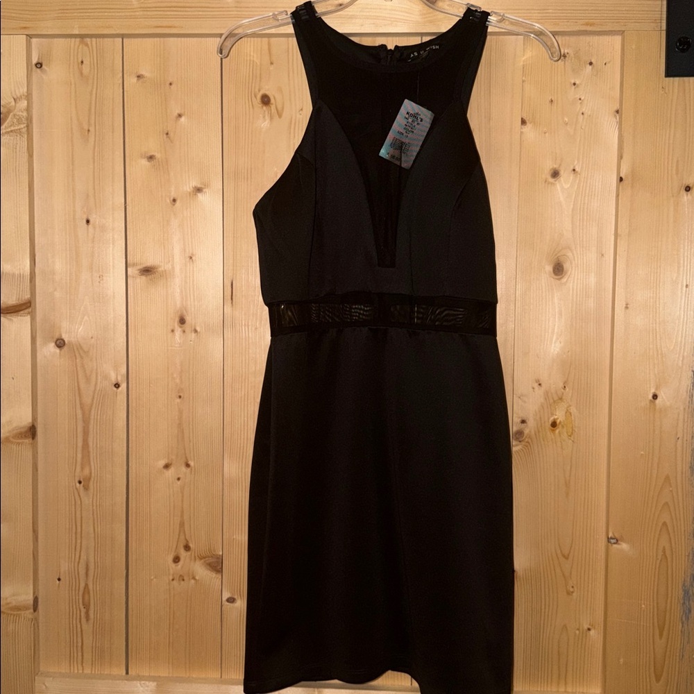 As U Wish Black Mini Dress from Kohl’s Size 13 Retails $58